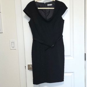 Black Calvin Klein dress